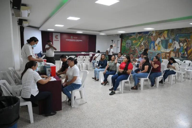 Arranca Jornada de Vacunación contra el Sarampión en el Gobierno de Coatzacoalcos